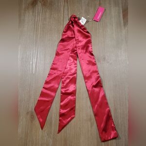 Beautiful Red Silky Soft Red Scarf